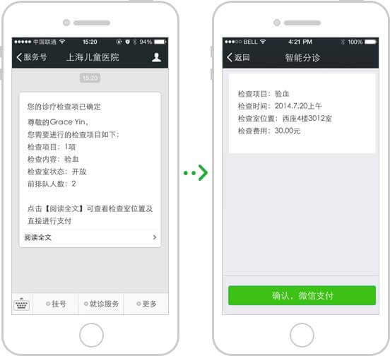 <a href='//www.newe.tv' target='_balnk'>微信</a>智慧医院